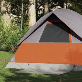 2 Person Igloo Tent Waterproof Gray Orange by vidaXL, tents - Ref: Foro24-94693, Price: 58,99 €, Discount: %