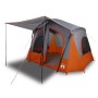 Gray and orange waterproof 5-person tent by vidaXL, tents - Ref: Foro24-94754, Price: 160,99 €, Discount: %