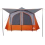 Gray and orange waterproof 5-person tent by vidaXL, tents - Ref: Foro24-94754, Price: 160,99 €, Discount: %