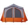 Gray and orange waterproof 5-person tent by vidaXL, tents - Ref: Foro24-94754, Price: 160,99 €, Discount: %