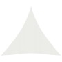 White HDPE sail awning 160 g/m² 5x7x7 m by vidaXL, Umbrellas - Ref: Foro24-311264, Price: 49,08 €, Discount: %