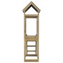 Pine wood play tower with ladder 110.5x52.5x215 cm by vidaXL, Children's houses - Ref: Foro24-845922, Price: 146,51 €, Discou...