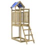 Spielturm aus Zirbenholz mit Leiter 110,5x52,5x215 cm von vidaXL, Kinderhäuser - Ref: Foro24-845922, Preis: 146,94 €, Rabatt: %