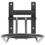 Soporte de silla montura de pared plegable hierro negro de vidaXL, Soportes para sillas de montar - Ref: Foro24-172435, Preci...