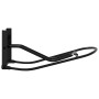 Folding black iron wall-mounted chair support by vidaXL, Saddle stands - Ref: Foro24-172435, Price: 25,72 €, Discount: %