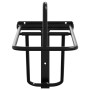 Soporte de silla montura de pared plegable hierro negro de vidaXL, Soportes para sillas de montar - Ref: Foro24-172437, Preci...