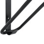 Soporte de silla montura de pared plegable hierro negro de vidaXL, Soportes para sillas de montar - Ref: Foro24-172437, Preci...