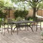 5-piece garden dining set, cast aluminum in bronze color. by vidaXL, Garden sets - Ref: Foro24-3216308, Price: 993,00 €, Disc...