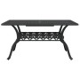 Juego de comedor de jardín 5 piezas aluminio fundido negro de vidaXL, Conjuntos de jardín - Ref: Foro24-3216317, Precio: 950,...