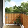 Light brown synthetic rattan balcony awning 500x80 cm by vidaXL, fence panels - Ref: Foro24-156271, Price: 41,20 €, Discount: %