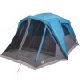 Family tent with porch for 6 people, waterproof, blue. by vidaXL, tents - Ref: Foro24-94549, Price: 155,81 €, Discount: %