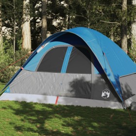 Family dome tent for 6 people, waterproof, blue by vidaXL, tents - Ref: Foro24-94556, Price: 105,04 €, Discount: %