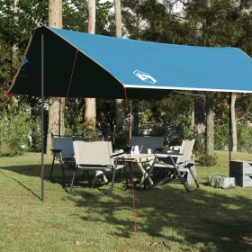 Waterproof blue camping tarp 460x305x210 cm by vidaXL, tents - Ref: Foro24-94686, Price: 53,99 €, Discount: %