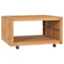 Mesa de centro de madera de teca maciza 80x80x40 cm de vidaXL, Mesas de centro - Ref: Foro24-288896, Precio: 140,82 €, Descue...