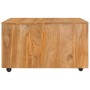 Mesa de centro de madera de teca maciza 80x80x40 cm de vidaXL, Mesas de centro - Ref: Foro24-288896, Precio: 140,82 €, Descue...