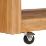 Mesa de centro de madera de teca maciza 80x80x40 cm de vidaXL, Mesas de centro - Ref: Foro24-288896, Precio: 140,82 €, Descue...