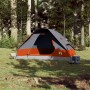 Family store with waterproof dome for 6 people, gray and orange. by vidaXL, tents - Ref: Foro24-94783, Price: 112,41 €, Disco...