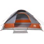 Family store with waterproof dome for 6 people, gray and orange. by vidaXL, tents - Ref: Foro24-94783, Price: 112,41 €, Disco...