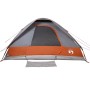 Family store with waterproof dome for 6 people, gray and orange. by vidaXL, tents - Ref: Foro24-94783, Price: 112,41 €, Disco...