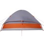 Tienda familiar con cúpula impermeable 6 personas gris naranja de vidaXL, Tiendas de campaña - Ref: Foro24-94783, Precio: 112...