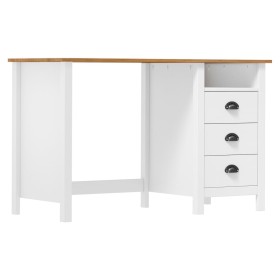 Escritorio Hill con 3 cajones madera de pino 120x50x74 cm de vidaXL, Escritorios - Ref: Foro24-288998, Precio: 136,99 €, Desc...