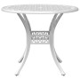 3-piece white cast aluminum bistro table and chairs by vidaXL, Garden sets - Ref: Foro24-3216324, Price: 525,70 €, Discount: %