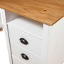 Hill desk with 3 pine wood drawers 120x50x74 cm by vidaXL, Desks - Ref: Foro24-288998, Price: 166,48 €, Discount: %