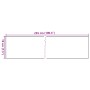 Toldos para balcón 10 uds ratán sintético blanco 255x19 cm de vidaXL, Paneles de vallas - Ref: Foro24-156313, Precio: 46,71 €...