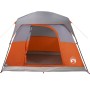 Gray and orange waterproof 4-person tent by vidaXL, tents - Ref: Foro24-94544, Price: 131,85 €, Discount: %