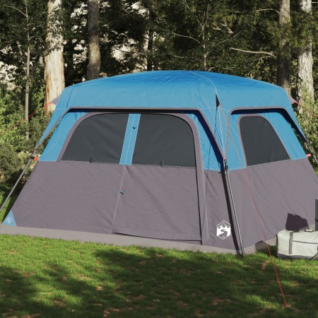 Blaues, wasserdichtes Familien-Campingzelt für 6 Personen von vidaXL, Zelte - Ref: Foro24-94546, Preis: 163,48 €, Rabatt: %