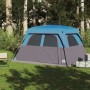 Blaues, wasserdichtes Familien-Campingzelt für 6 Personen von vidaXL, Zelte - Ref: Foro24-94546, Preis: 163,48 €, Rabatt: %