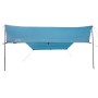 Lona de camping impermeable azul 430x380x210 cm de vidaXL, Tiendas de campaña - Ref: Foro24-94680, Precio: 52,39 €, Descuento: %