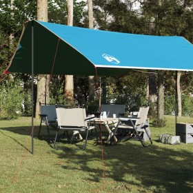 Lona de camping impermeable azul 460x305x210 cm de vidaXL, Tiendas de campaña - Ref: Foro24-94689, Precio: 60,99 €, Descuento: %