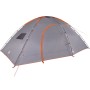 Gray and orange waterproof 8-person tent by vidaXL, tents - Ref: Foro24-94718, Price: 149,99 €, Discount: %