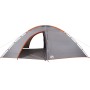 Gray and orange waterproof 8-person tent by vidaXL, tents - Ref: Foro24-94718, Price: 149,99 €, Discount: %