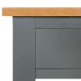 Konsolentisch aus massivem Eichenholz, 83 x 30 x 73 cm von vidaXL, Seitentische - Ref: Foro24-288638, Preis: 131,55 €, Rabatt: %