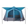 Blaues wasserdichtes Campingzelt für 5 Personen von vidaXL, Zelte - Ref: Foro24-94753, Preis: 155,98 €, Rabatt: %