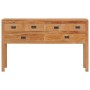 Aparador de madera maciza de teca 125x30x75 cm de vidaXL, Aparadores - Ref: Foro24-288897, Precio: 237,50 €, Descuento: %