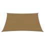 Toldo de vela gris taupe HDPE 160 g/m² 4,5x4,5 m de vidaXL, Sombrillas - Ref: Foro24-311387, Precio: 43,99 €, Descuento: %