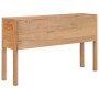 Aparador de madera maciza de teca 125x30x75 cm de vidaXL, Aparadores - Ref: Foro24-288897, Precio: 237,50 €, Descuento: %