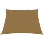 Toldo de vela gris taupe HDPE 160 g/m² 4/5x4 m de vidaXL, Sombrillas - Ref: Foro24-311436, Precio: 36,99 €, Descuento: %