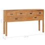 Aparador de madera maciza de teca 125x30x75 cm de vidaXL, Aparadores - Ref: Foro24-288897, Precio: 237,50 €, Descuento: %