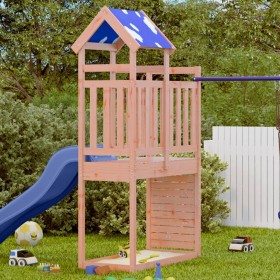 Play tower with climbing wall pine wood 110.5x52.5x215cm by vidaXL, Children's houses - Ref: Foro24-845912, Price: 149,48 €, ...