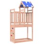 Play tower with climbing wall pine wood 110.5x52.5x215cm by vidaXL, Children's houses - Ref: Foro24-845912, Price: 149,48 €, ...