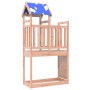 Play tower with climbing wall pine wood 110.5x52.5x215cm by vidaXL, Children's houses - Ref: Foro24-845912, Price: 149,48 €, ...