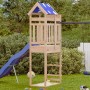 Spielturm aus massivem Kiefernholz, 85 x 52,5 x 239 cm von vidaXL, Kinderhäuser - Ref: Foro24-845938, Preis: 144,16 €, Rabatt: %