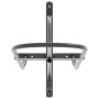 Soporte de silla de montura de pared hierro negro de vidaXL, Soportes para sillas de montar - Ref: Foro24-172426, Precio: 32,...