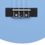 Set de ukelele soprano con funda para niños azul bebé 23" de vidaXL, Instrumentos de cuerda - Ref: Foro24-70154, Precio: 37,9...