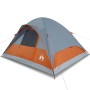 Family tent with waterproof dome 6 people gray orange by vidaXL, tents - Ref: Foro24-94553, Price: 75,66 €, Discount: %