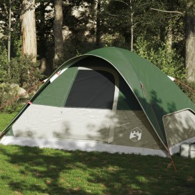 Igloo family tent 6 people waterproof green by vidaXL, tents - Ref: Foro24-94551, Price: 64,99 €, Discount: %